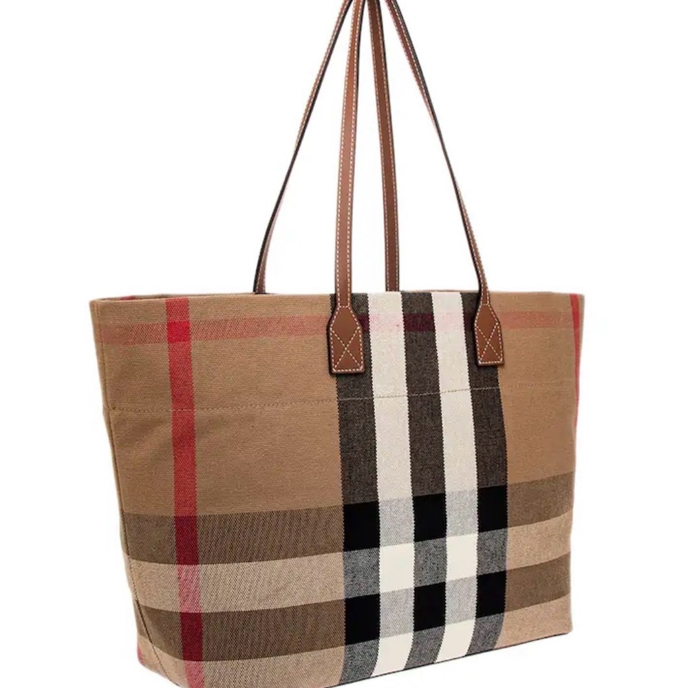 Burberry Check London Tote - Picture 2 of 4